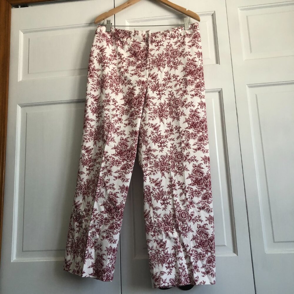 NWT Field Manor Modern Classics Size 14 Wide Leg Casual Crop Pant, Work, Leisure - Picture 5 of 9